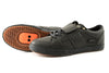 Dice Black Clipless Bike Shoe | DZRshoes - bottom and side view