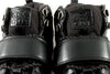 Marco Black Clipless Bike Shoe | DZRshoes - closeup