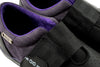 Purp Clipless Bike Shoe | DZRshoes - closeup