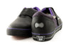 Purp Clipless Bike Shoe | DZRshoes - front and back view