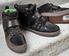 Marco Black Clipless Bike Shoe | DZRshoes - top and front view