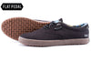 Shift Black Flat Pedal Shoe | DZRshoes - bottom and side view